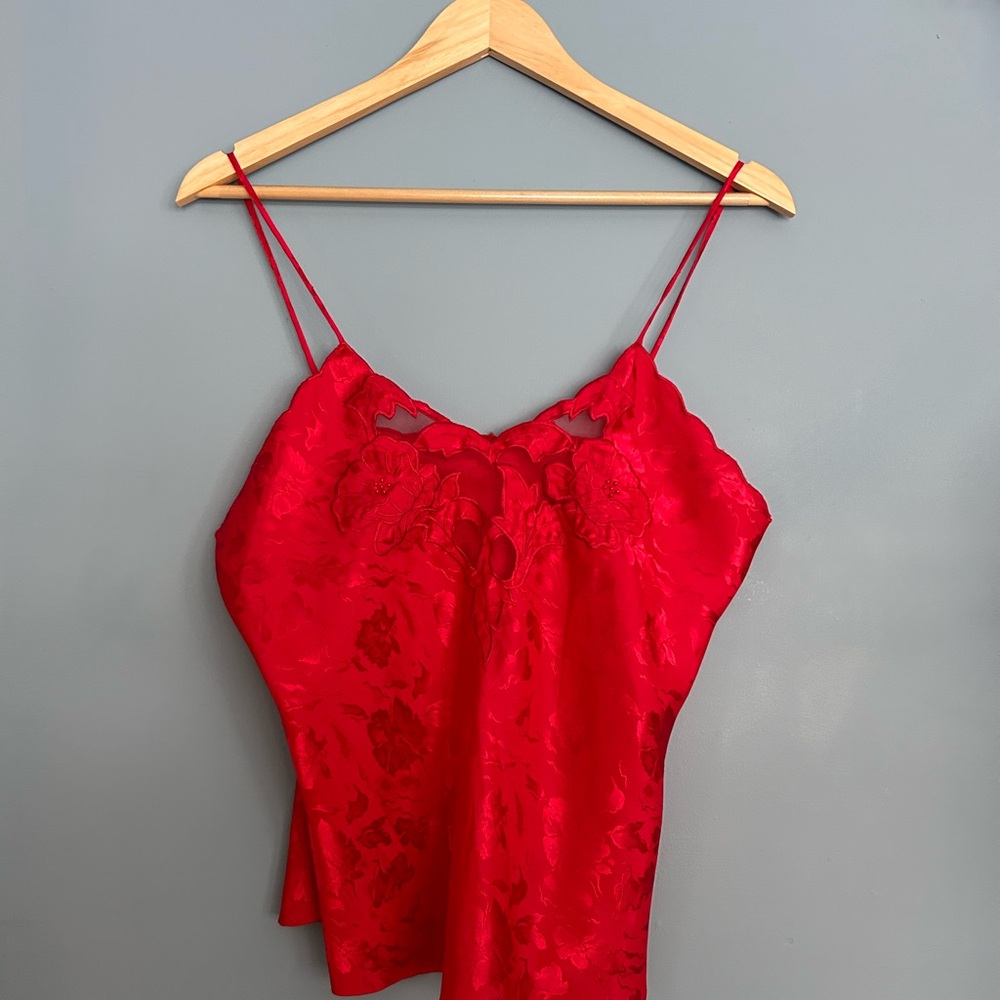 Erika Taylor Vibrant Red Top